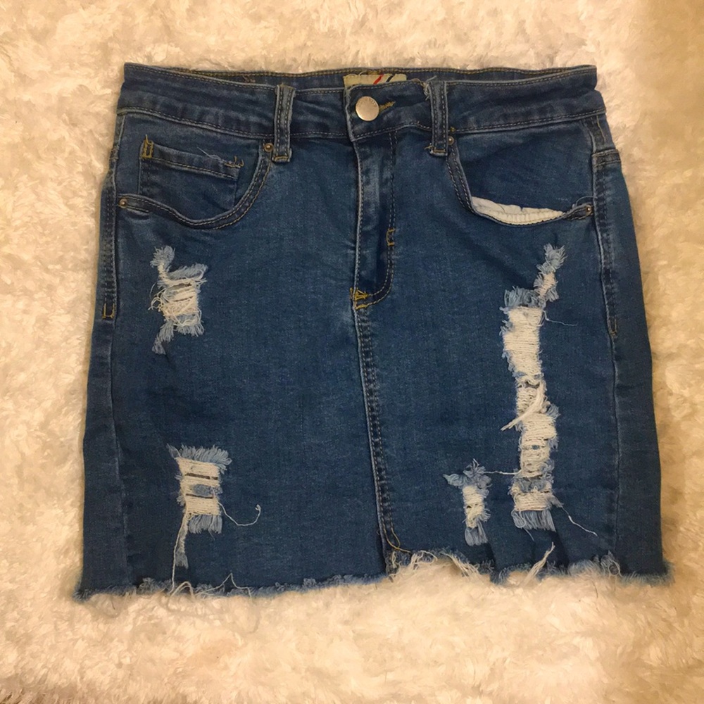 high waste skirt